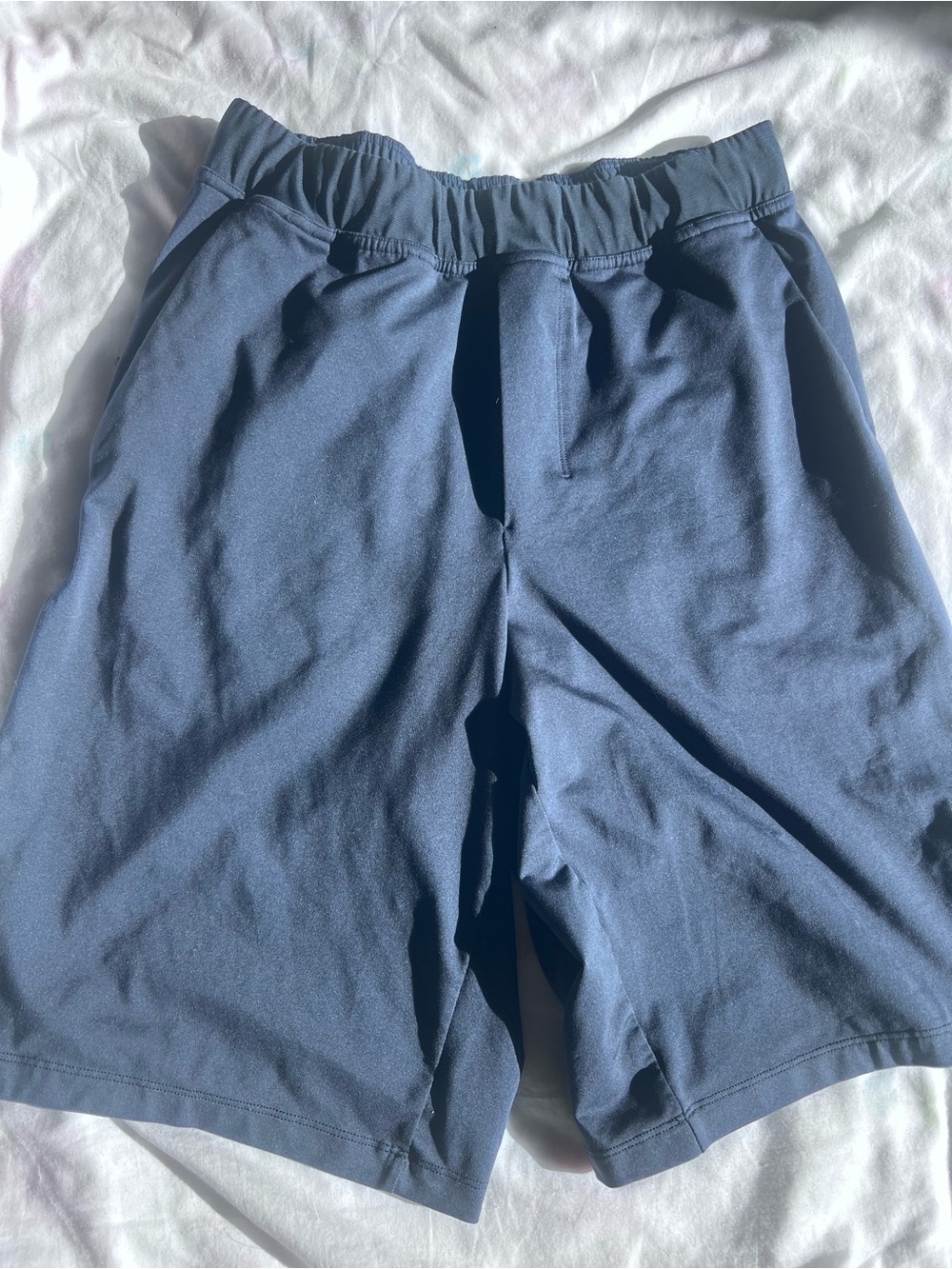 lululemon athletica Men's Athletic Shorts — Navy Blue size s